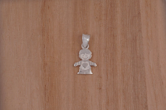 Boy Silver Charm