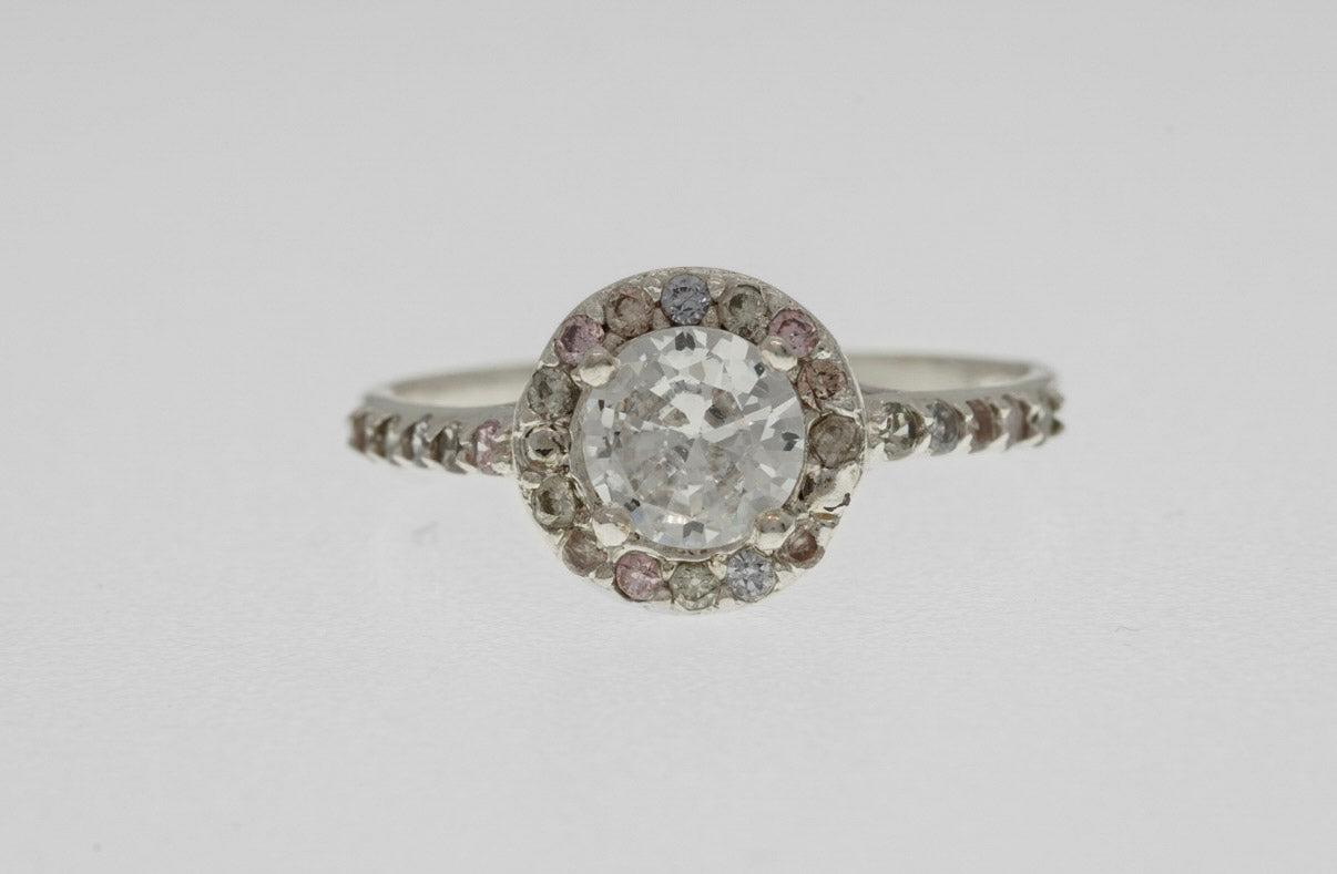 Circle Zirconia Ring