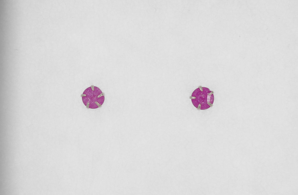 Small Jelly Silver Earring