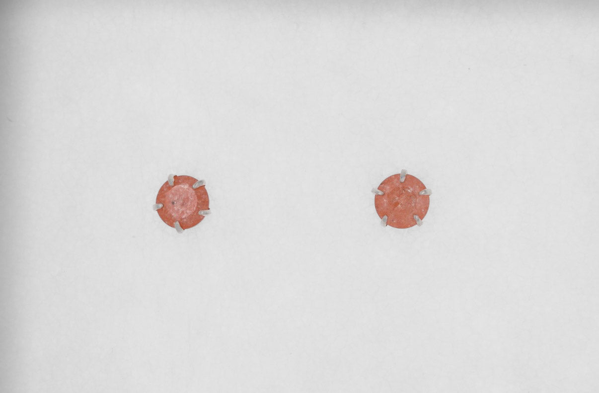 Medium Jelly SIlver Earring
