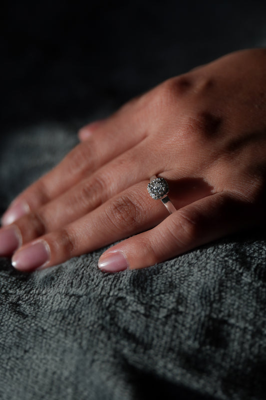 Square Zirconia Ring